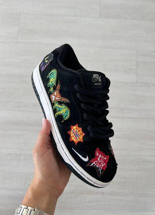 Женские кроссовки nike sb dunk low pro qs neckface, комфортные и элегантные кроссы найк 37