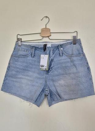 Нові бавовняні джинсові шорти h&m