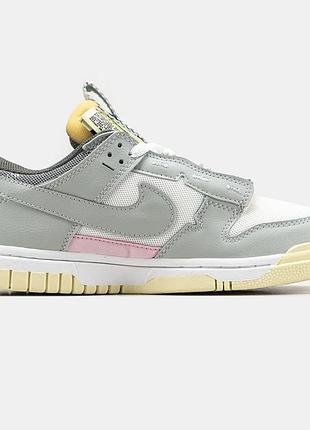 Женские кроссовки nike sb dunk low серые универсальные найк сб данк лоу найки для городских будней 37