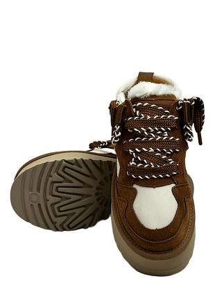 Ugg astromel модні зручні кежуал кросівки з низьким верхом жіночі кросівки коричневі