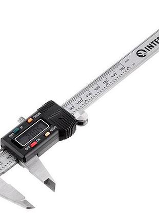 Штангенциркуль intertool 150 мм електронний ціна поділки 0.01 мм (mt-3006)