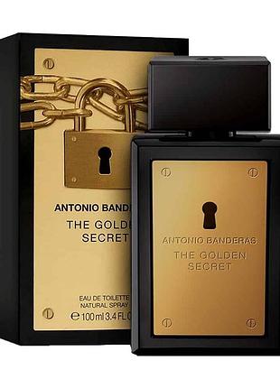 Туалетная вода мужская the golden secret antonio banderas 100 мл
