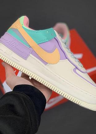 Кроссовки nike air force shadow кожаные для женщин модные и практичные найк 39
