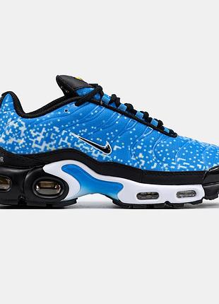 Мужские кроссовки nike air max tn plus x napoli черный голубой оригинальные 43