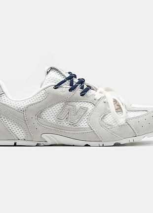 Чоловічі кросівки new balance 530 x miu miu сірі білі оригінальні