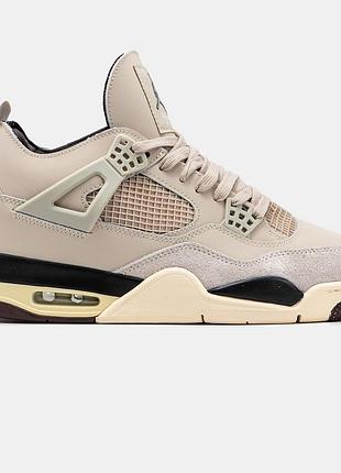 Чоловічі кросівки nike air jordan 4 a ma maniere бежеві оригінальні
