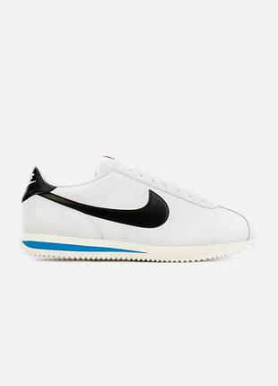 Мужские кроссовки nike cortez белые оригинальные 45