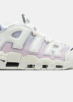 Женские кроссовки nike air more uptempo белые оригинальные 40