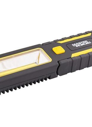 Фонарь магнитный mastertool 5led x 3 вт (1cob) (94-0808)