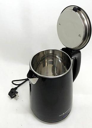 Электрический чайник с индикатором питания seabreeze sb-0202 1.8 л 1500 вт, тихий бытовой чайник sy-16