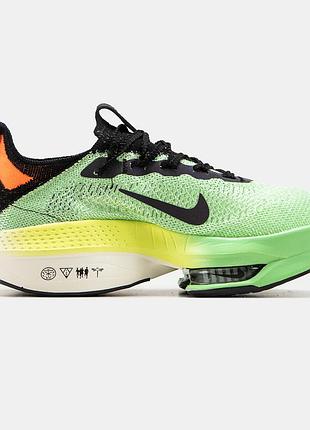 Чоловічі кросівки nike air zoom alphafly зелені оригінальні