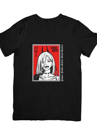 Футболка человек-бензопила (chainsaw man)