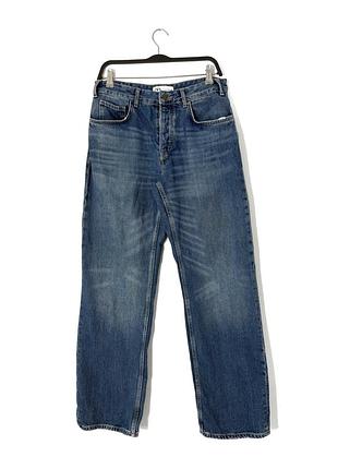 Синие джинсы багги zara baggy jeans