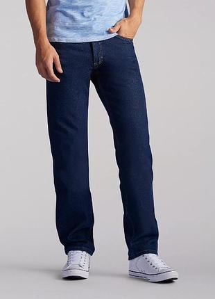 Джинси lee regular fit - pepper prewash (темно-синій) 32х34