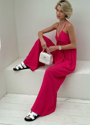 Комбинезон jadone fashion керолайн l малина