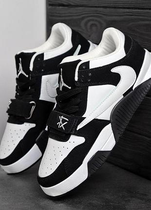 Мужские кроссовки nike jordan jumpman travis scott замшевые белые, спортивные кроссовки найк осенние демисезон