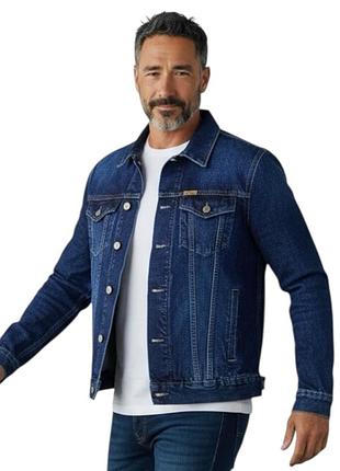 Джинсова куртка montana maks 01 - dark stonewash 2xl