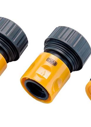 Набор для полива сила 1 адаптер 1/2" x 3/4" x 2 коннектора 3/4" (3шт) (551202)