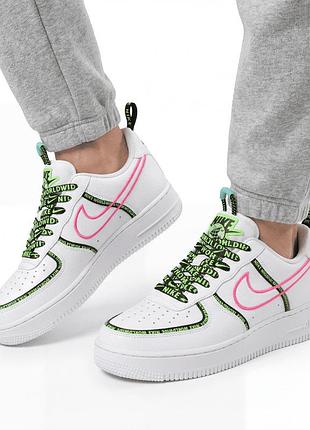 Женские кроссовки nike air force worldwide 1308 white 39