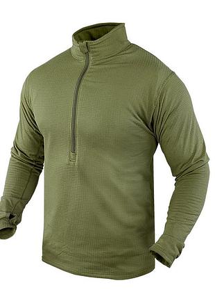 Армейская термокофта condor base ii zip olive 603-001 xl