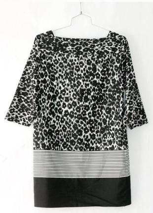 Стильне плаття zara animal print2 фото