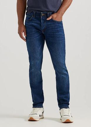 Джинси lee men's extreme motion slim straight jean conrad - синій 32х34