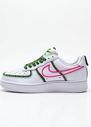 Жіночі кросівки nike air force worldwide 1326 white 37