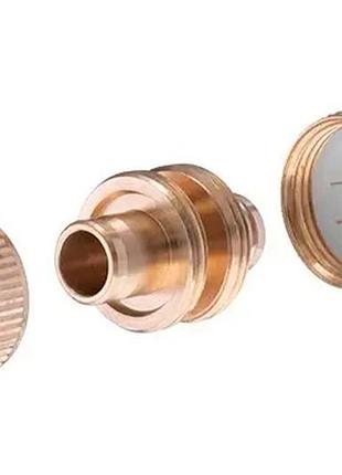 Муфта ремонтная латунная для шланга intertool-storm 1/2" × 1/2" (ge-1213)