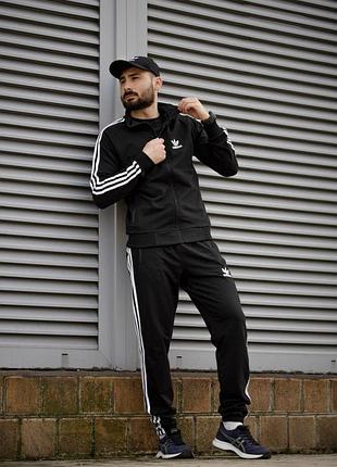 Спортивний костюм adidas чорний чоловічий xxl
