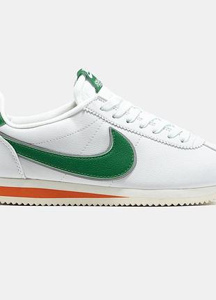 Чоловічі кросівки nike cortez x stranger things білий зелений оригінальні