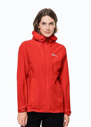 Urbanshop com ua куртка дощовик жіноча jack wolfskin pack & go shell помаранчева 1111514_2184_003 розміри запитуйте