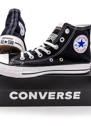 Кеды converse высокие черно-белые 38. размеры в наличии: 37, 38, 39, 43.