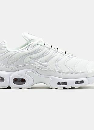 Мужские кроссовки nike air max tn plus белые оригинальные 42