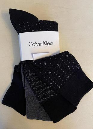 Calvin klein размер 40-45 набор из 4 штук мужских высоких носков оригинал