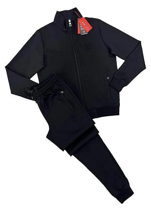 Костюм спортивный мужской hugo hb-7219 black 2xl