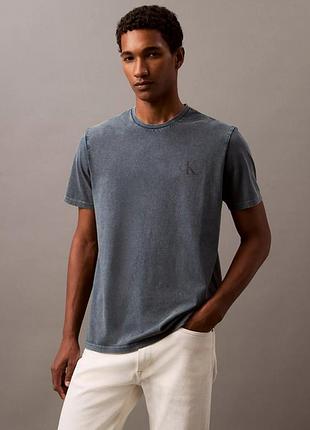 Классическая футболка c логотипом calvin klein размер l кельвин кляйн оригинал