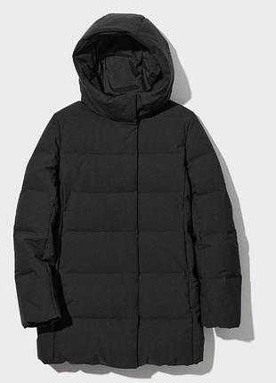 Uniqlo размер м бесшовный зимний пуховик уникло оригинал seamless down short coat