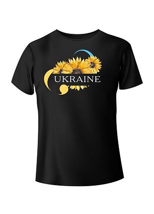 Bono футболка женская 950101 принт ukraine 48, 95% хлопок, 5% эластан