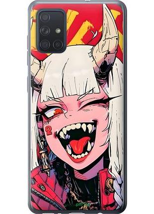 Чехол на samsung galaxy a71 2020 a715f аниме демон самсунг а71 2020 а715ф