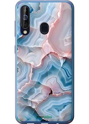 Чехол на samsung galaxy a60 2019 a606f мрамор самсунг а60 2019 а606ф