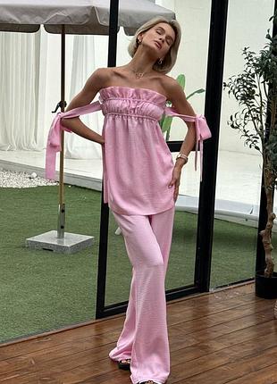 Костюм jadone fashion ханна s розовый