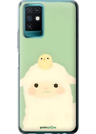 Чохол на infinix note 10 барашок і циплівок