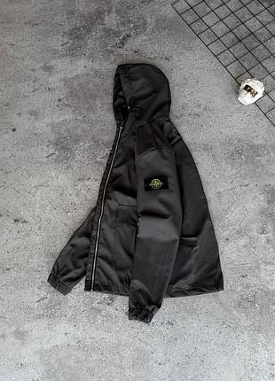 Вітровка stone island чоловіча сіра стон айленд xxl