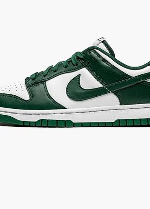 Кросівки чоловічі nike dunk low white/green dd1391-101 44