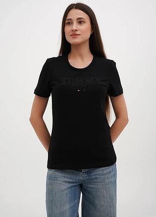 Футболка женская tommy hilfiger b-7019bl s
