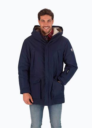 Urbanshop com ua мужская зимняя куртка rossignol parka темно-синего цвета размеры запитуйте