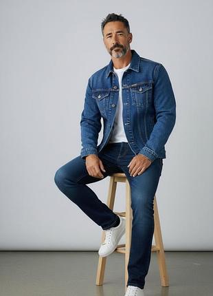 Джинсовая куртка montana maks 02 - dark stonewash 2xl