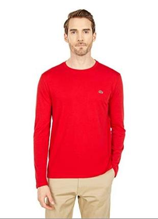 Футболка мужская lacoste с длинным рукавом la12559rd m
