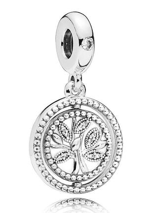 Серебряная подвеска-шарм пандора 797786cz