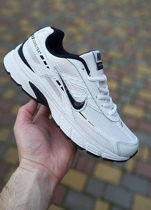 Чоловічі літні кросівки nike initiator білі з чорним кросівки найк ініціатор новинка